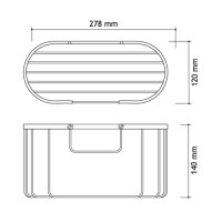 cesta contenedor alto comfort collection | sanidek