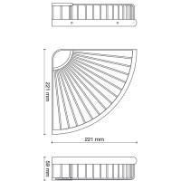 cesta rinconera aura collection | sanidek