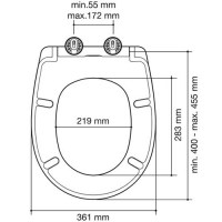 tapa wc naya softclose | sanidek