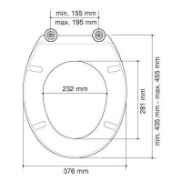 tapa wc mila | sanidek