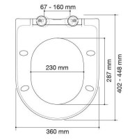 tapa wc inca softclose | sanidek