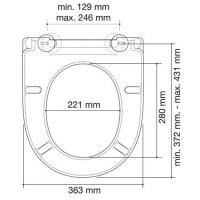 tapa wc delta | sanidek